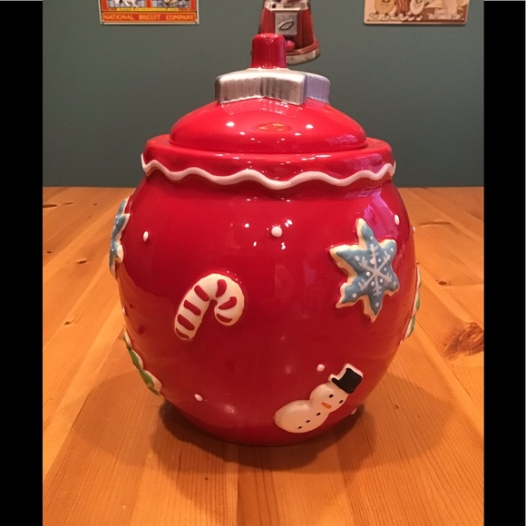 Hallmark Other - HALLMARK CHRISTMAS CUTOUT COOKIE JAR ORNAMENT LID